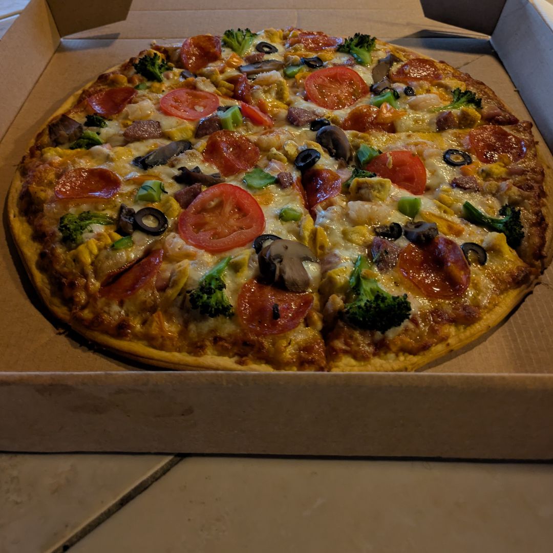 Supremely Delicious! Anguilla Green House Pizza in the Forest
